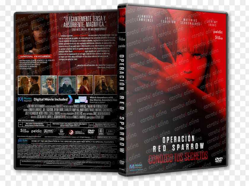 Red Sparrow 0 DVD STXE6FIN GR EUR Film Designer PNG