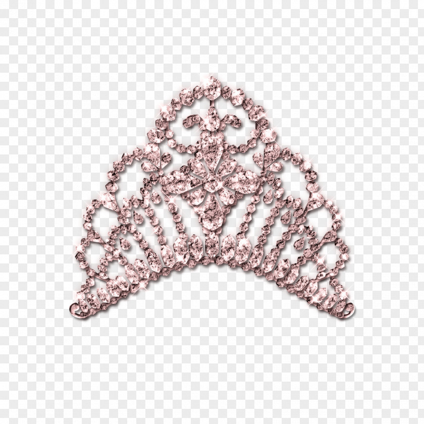Silver Crown Tiara Diamond Clip Art PNG