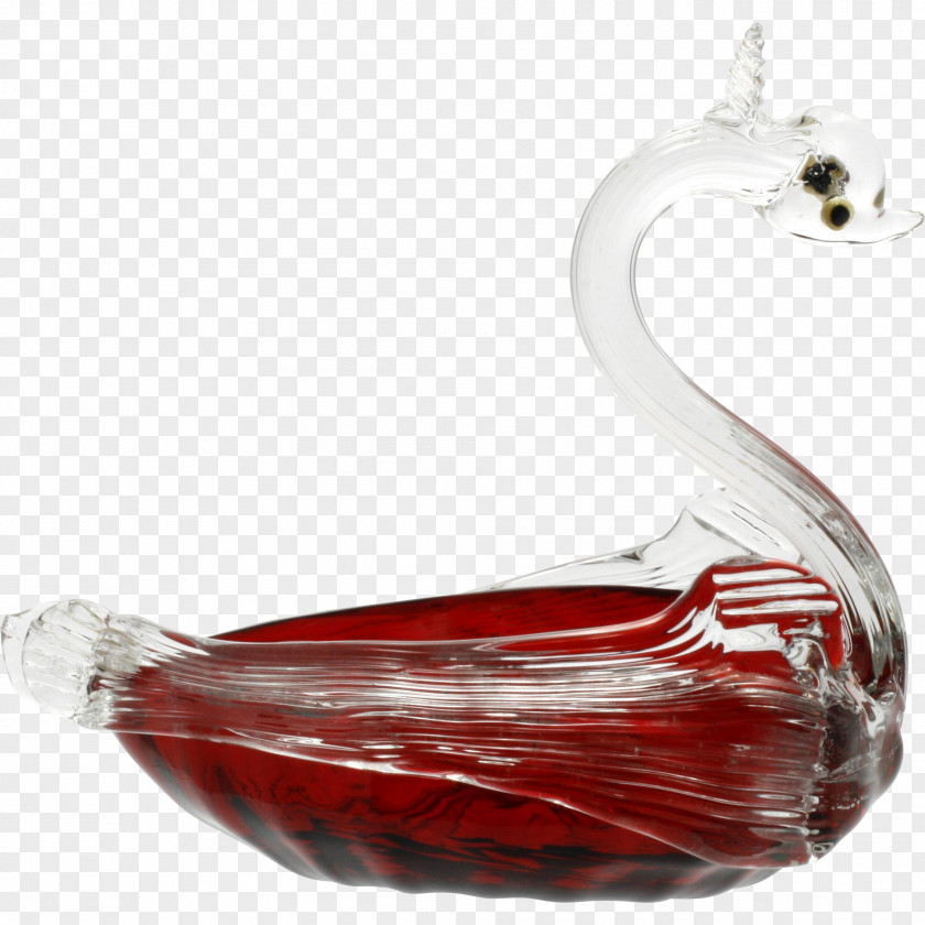 Swan Murano Glass Tableware Venetian PNG