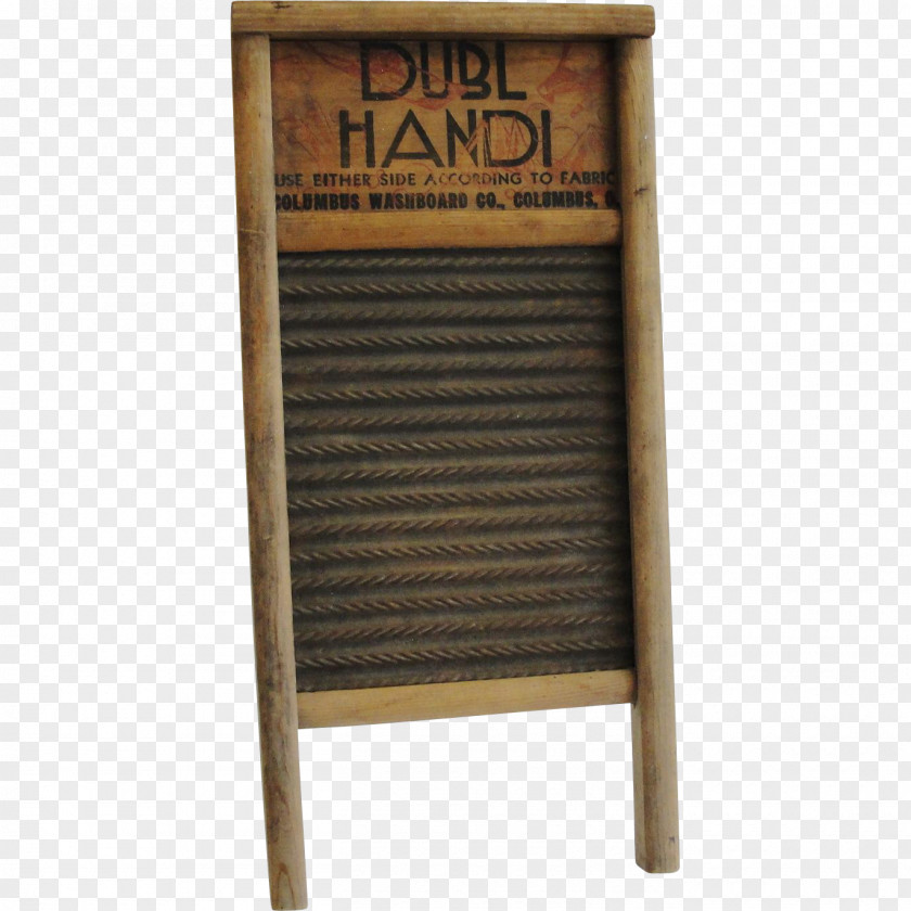 Vintage Board Washboard Columbus Laundry Bread & Butter Antiques Wood PNG