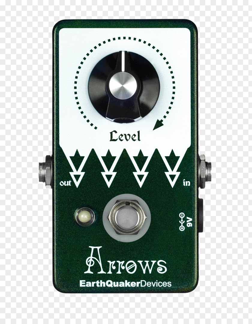 Volume Booster Effects Processors & Pedals EarthQuaker Devices Arrows Distortion Preamplifier PNG