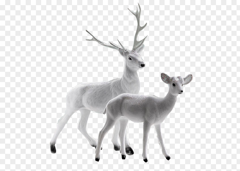 White Deer Pattern Seneca Computer File PNG