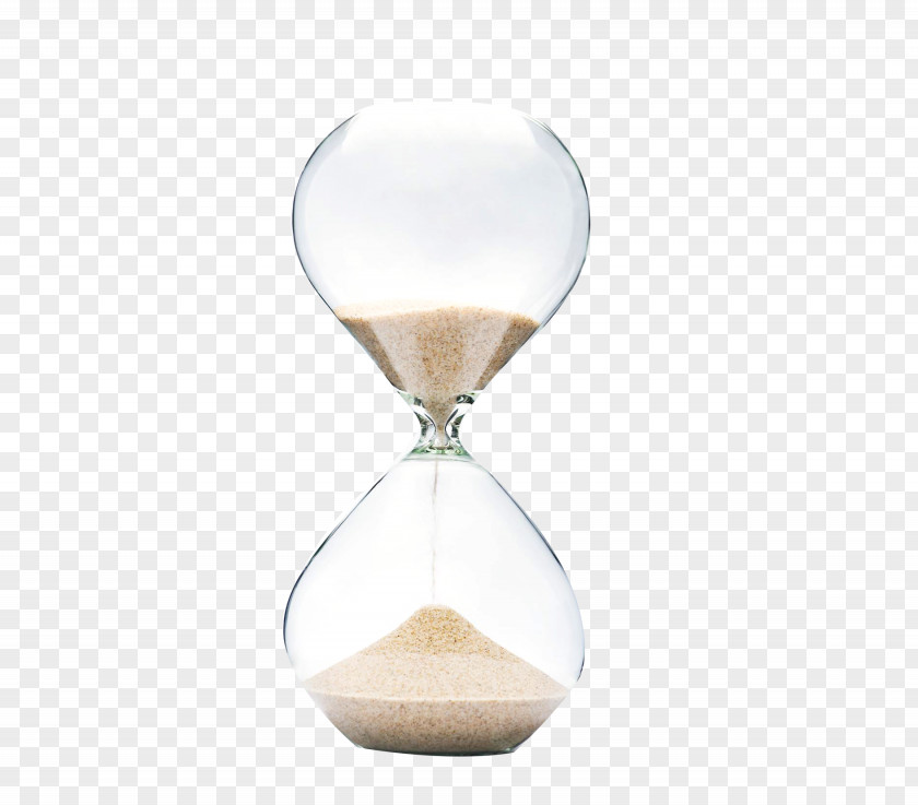 Advanced Glass Hourglass Time PNG