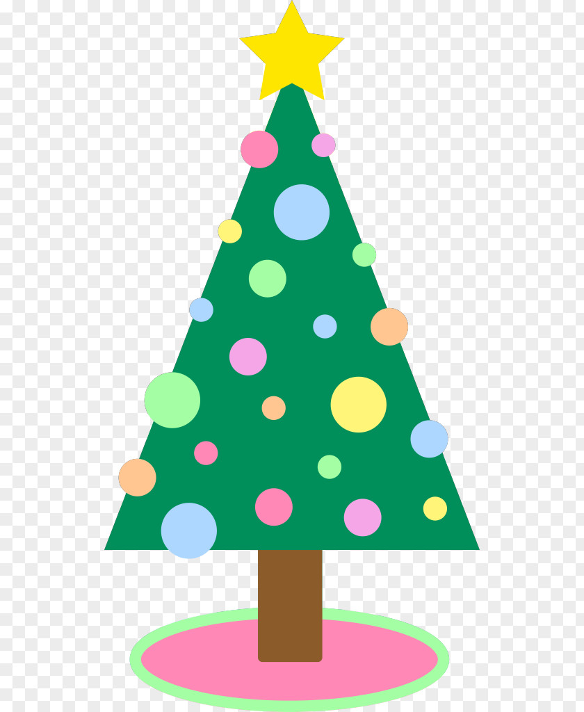 Gingham Clipart Santa Claus Christmas Tree Ornament Clip Art PNG