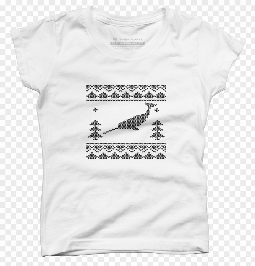 Narwhal T-shirt Design By Humans Clothing Sleeve Outerwear PNG