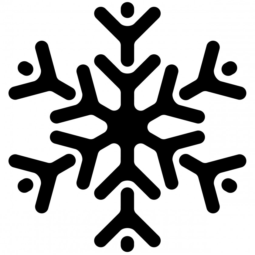 Snowflake Silhouette Cliparts Code Blue Saratoga Springs Location PNG