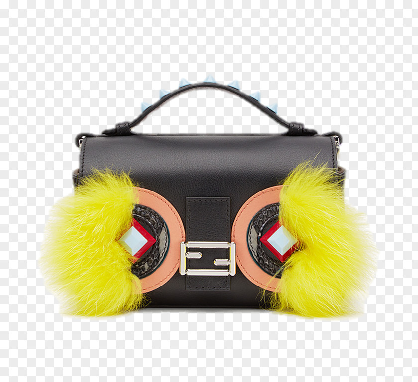 Bag Handbag Baguette Fendi Leather PNG
