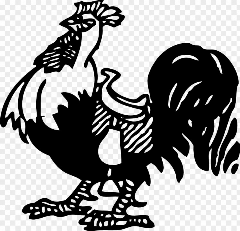 Chicken Rooster Saddle Clip Art PNG