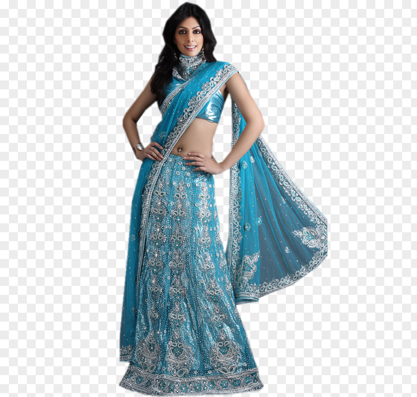 Dress Lehenga Gagra Choli Wedding Sari PNG
