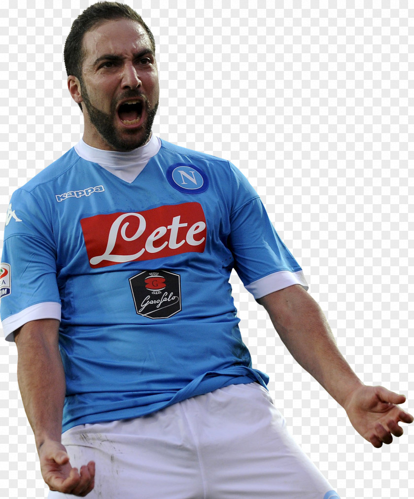 Football Gonzalo Higuaín S.S.C. Napoli Jersey Player PNG