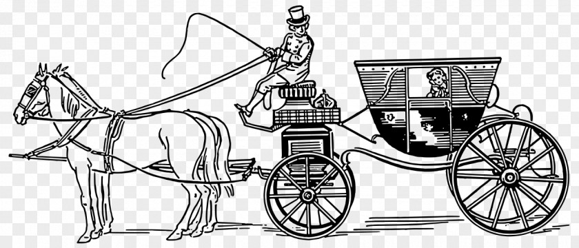 Horse And Buggy Carriage Horse-drawn Vehicle Litter PNG