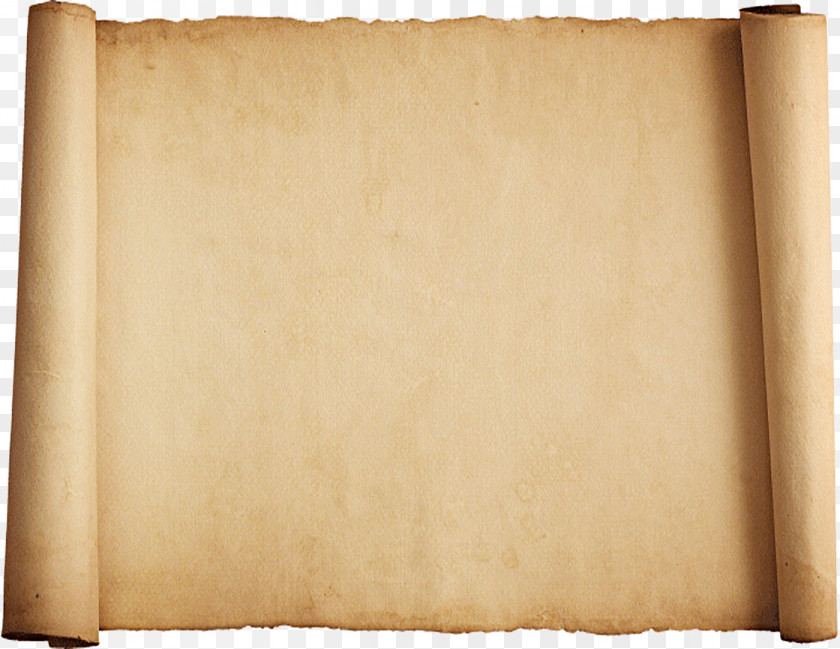 Old Paper Scroll Parchment Clip Art PNG