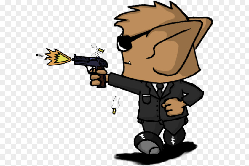 Clip Art Illustration Gun Character Mercenary PNG