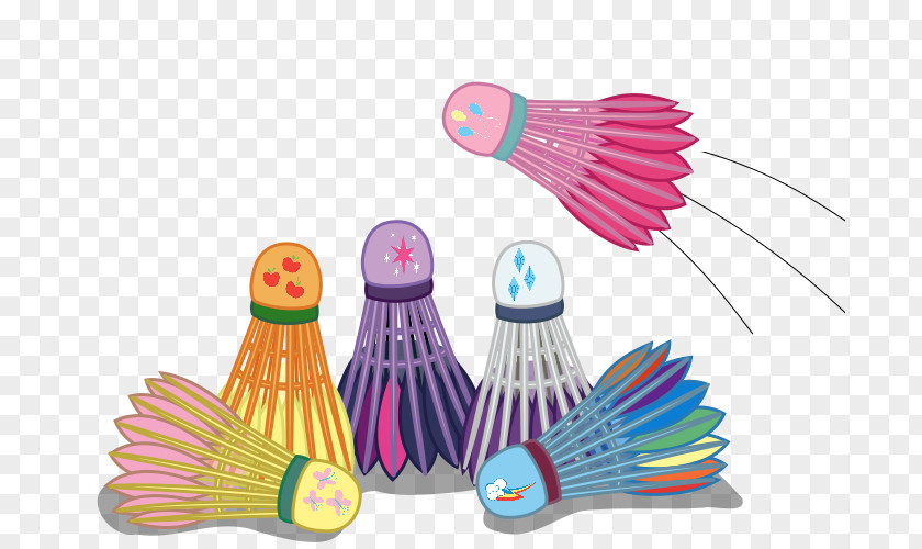 Cock Rainbow Dash Badminton Shuttlecock Sport Clip Art PNG