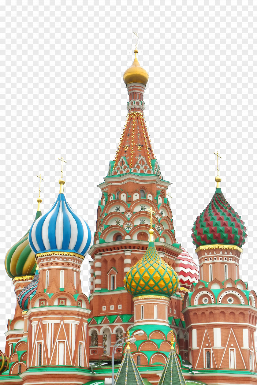 Foreign Retro House Saint Basils Cathedral Red Square Moscow Kremlin St. PNG