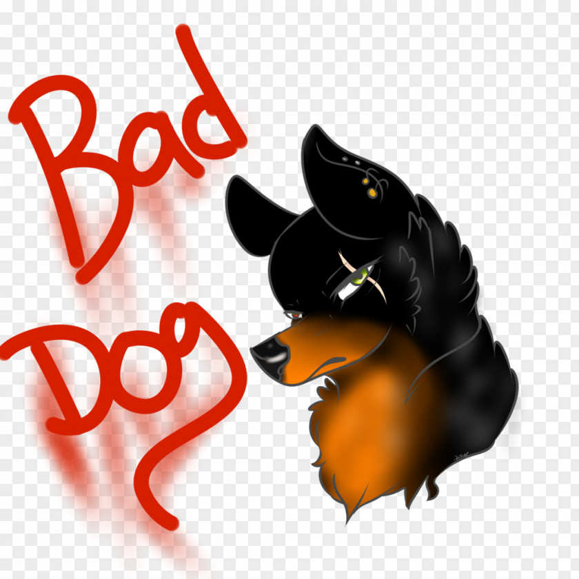 Bad Dog Logo Snout Font PNG