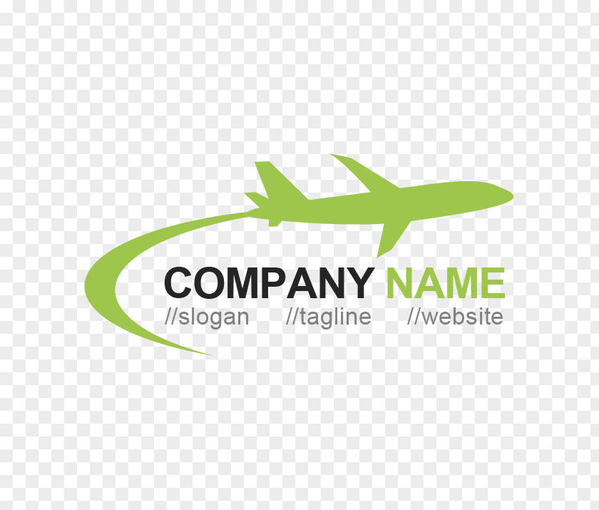 Design Logo Brand Green PNG