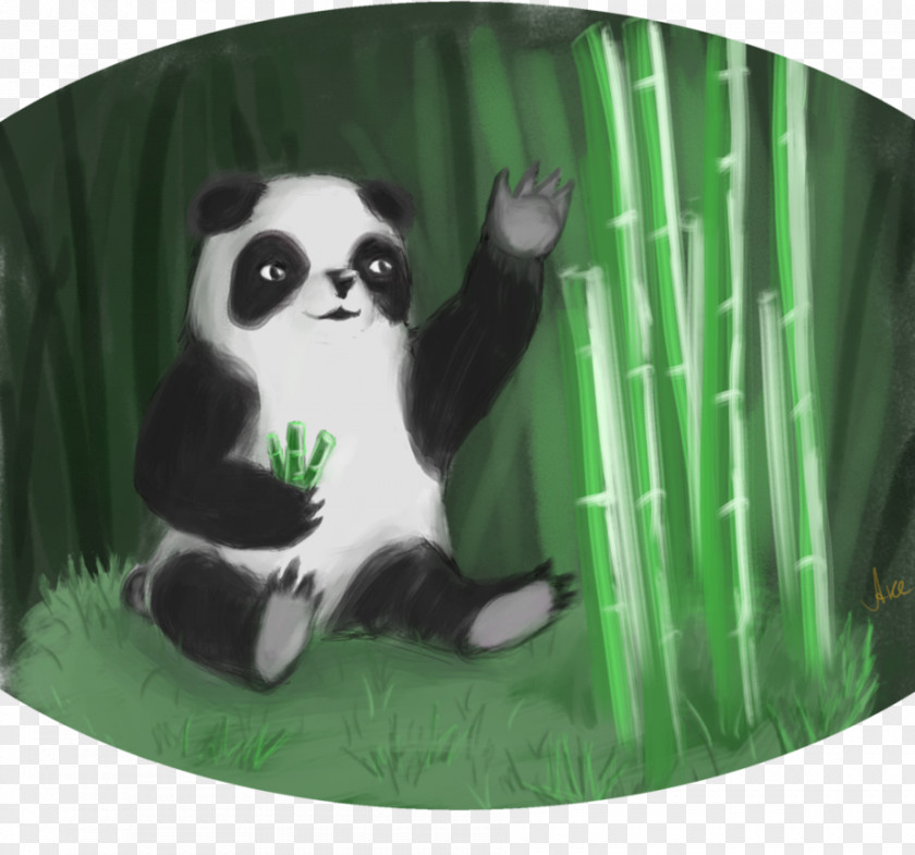 Eat Bamboo Giant Panda Green PNG