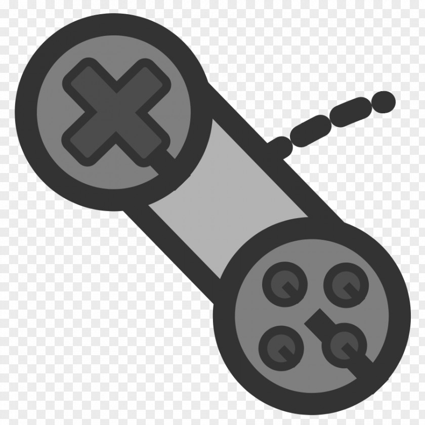 Gamepad Wii Remote Xbox 360 Controller Black & White Clip Art PNG