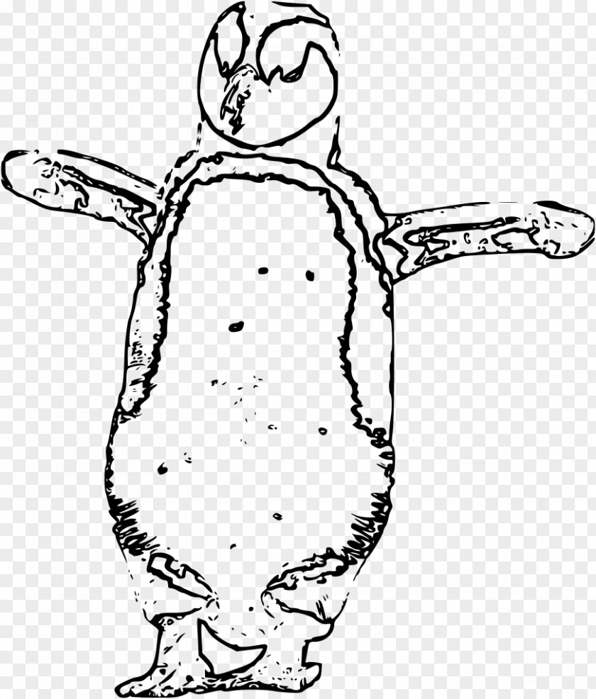 Penguin Drawing Clip Art PNG