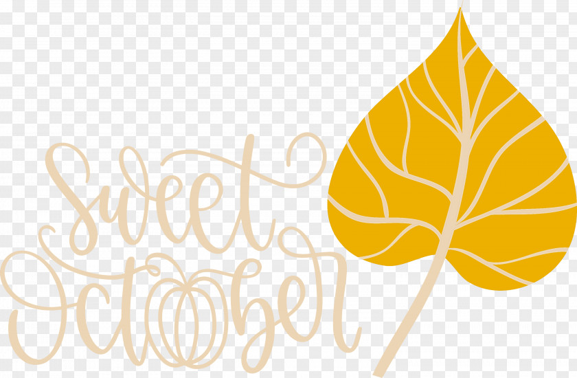 Sweet October October Fall PNG