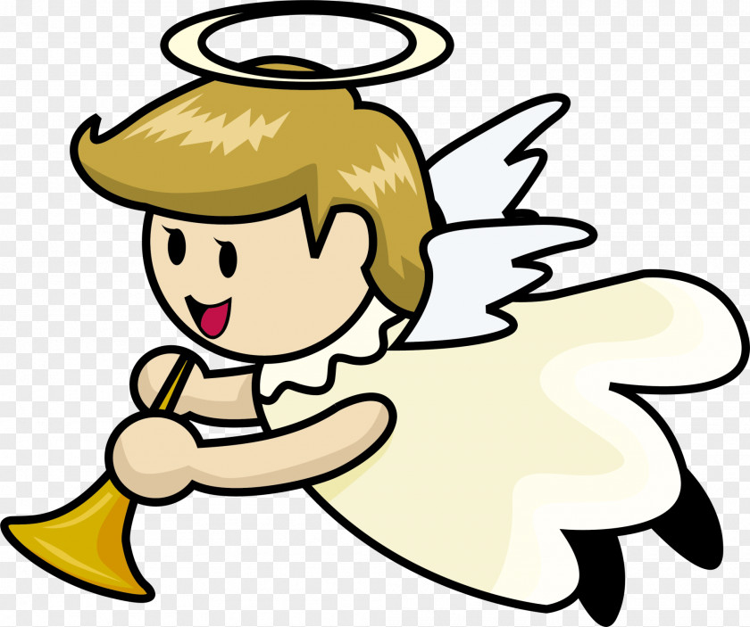 Green Cartoon Cupid Clip Art PNG