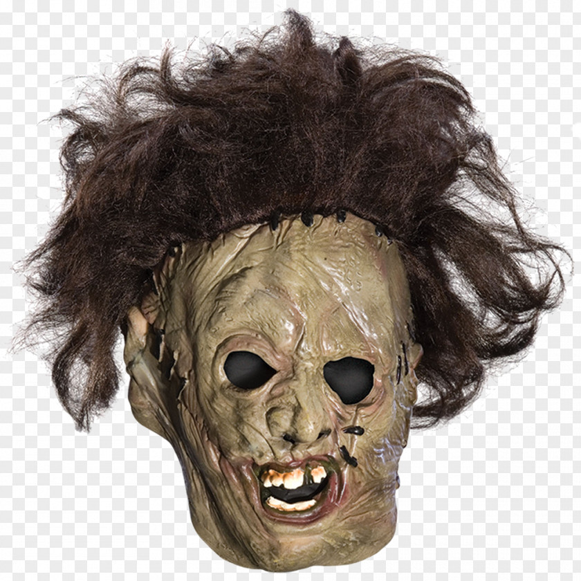 Halloween Fantasy Mask Leatherface The Texas Chainsaw Massacre Costume PNG