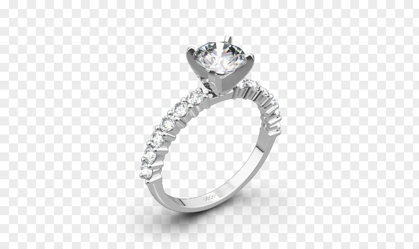 Infinity Wedding Engagement Ring Diamond Brilliant PNG