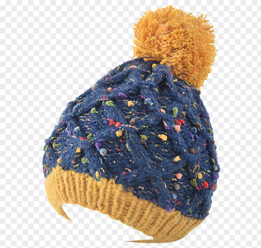 Knitted Beanie Pattern Knit Cap Hat Woolen PNG