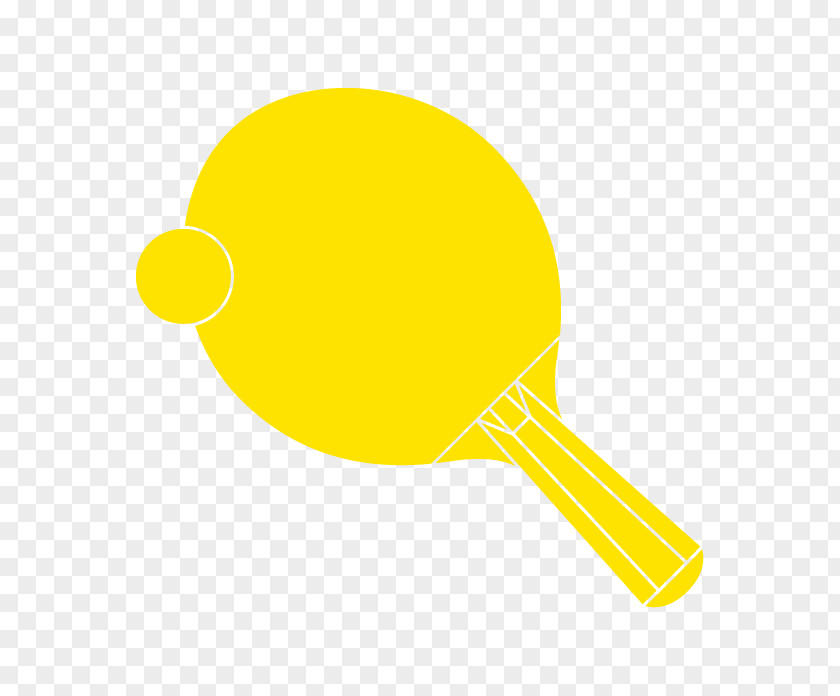 Ping Pong Paddle With Hands Material Line PNG
