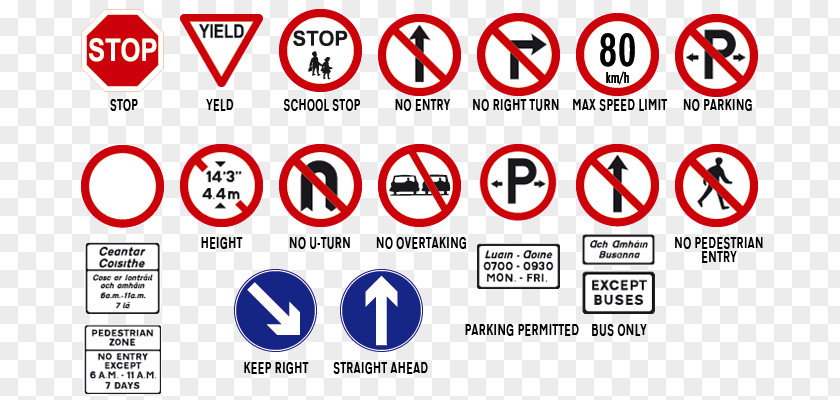 Traffic Rules Car Driving Road Safety Sign PNG
