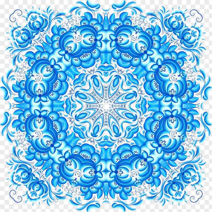 Blue Pattern PNG