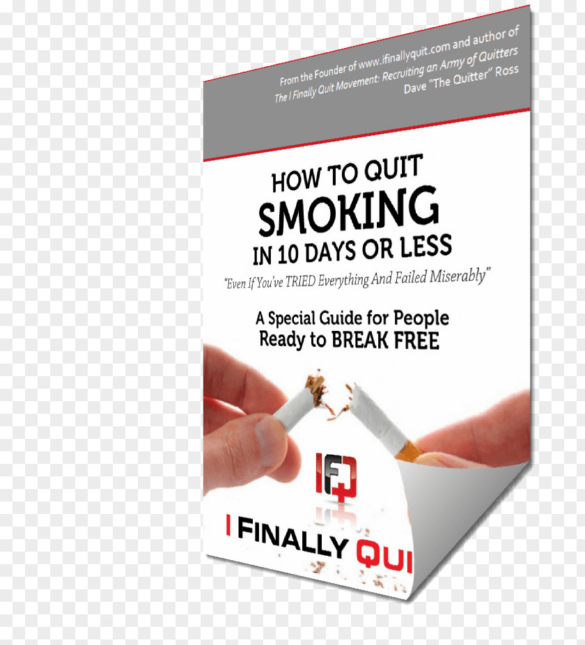 Quit Smoking Brand Cessation Font PNG