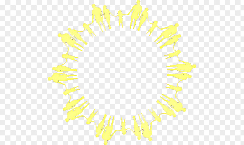 Yellow Cartoon Clip Art Circle PNG