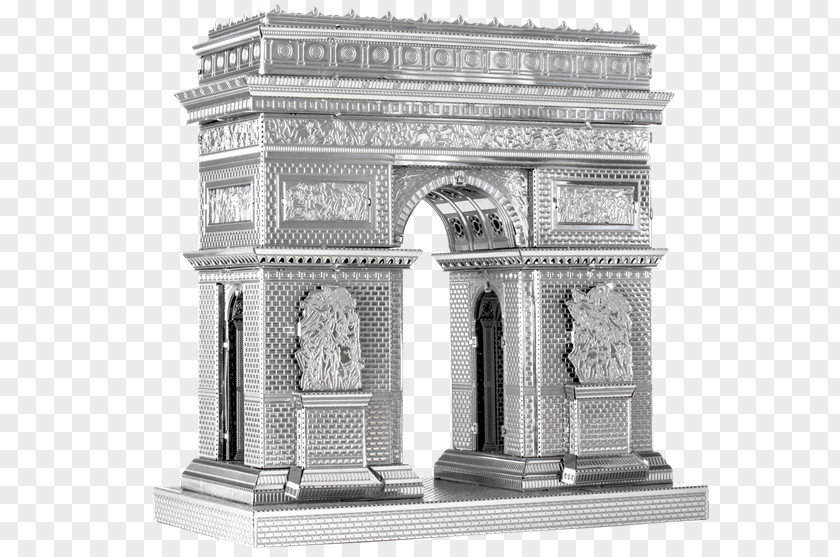 Arc De Triumph Triomphe Earth Sheet Metal Eiffel Tower PNG