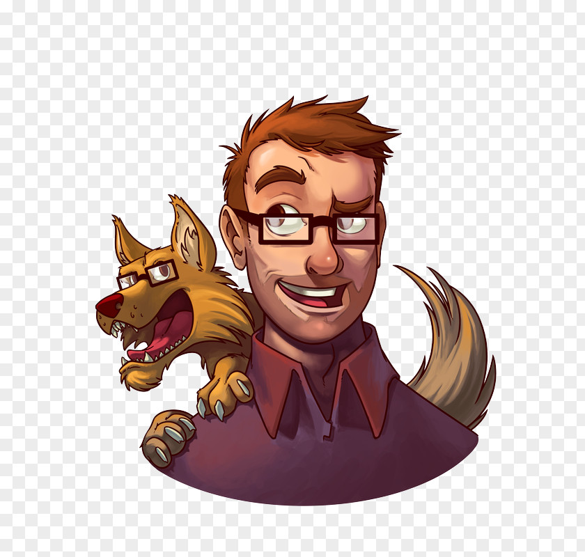 Awesomenauts Characters Gray Wolf Announcer Steam Microphone PNG