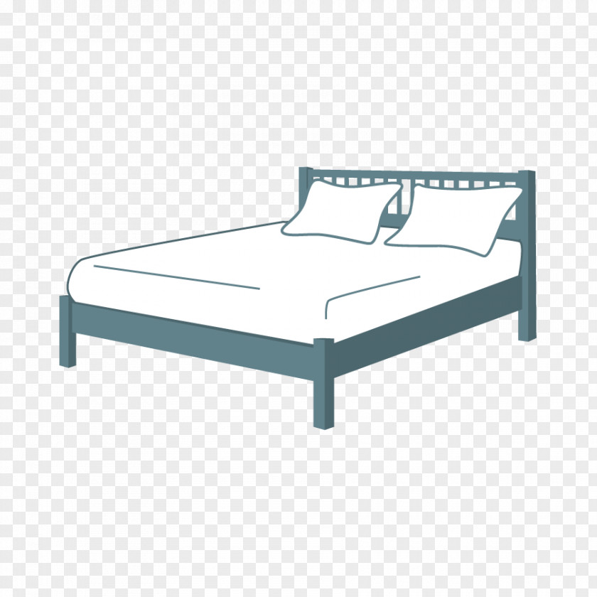Bed Frame Sheets Linens Couch PNG