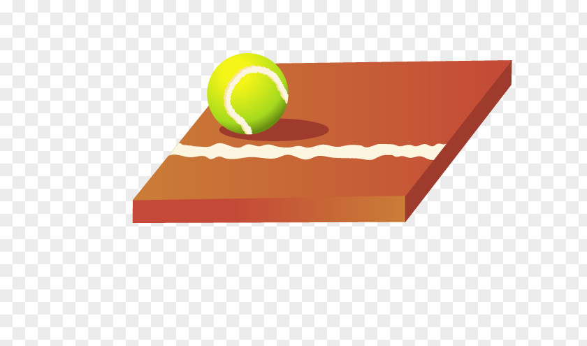 Cartoon Sports Equipment Tennis PNG