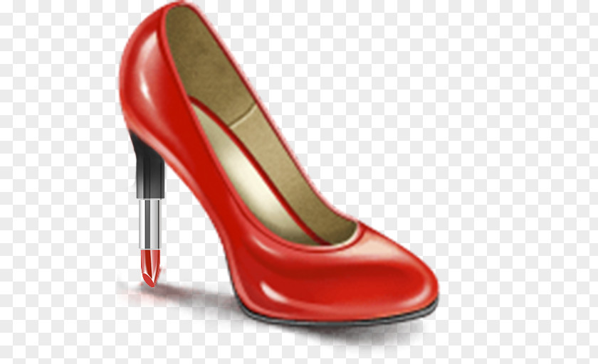 Court Shoe Patent Leather High-heeled Fashion PNG