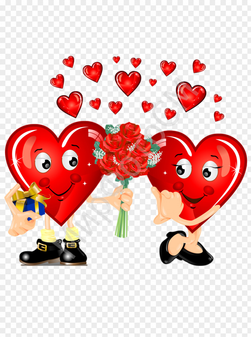 Engagement Love Heart Fototapeta PNG