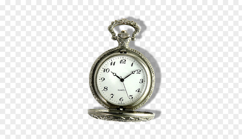 Retro Exquisite Pocket Watch Clock PNG