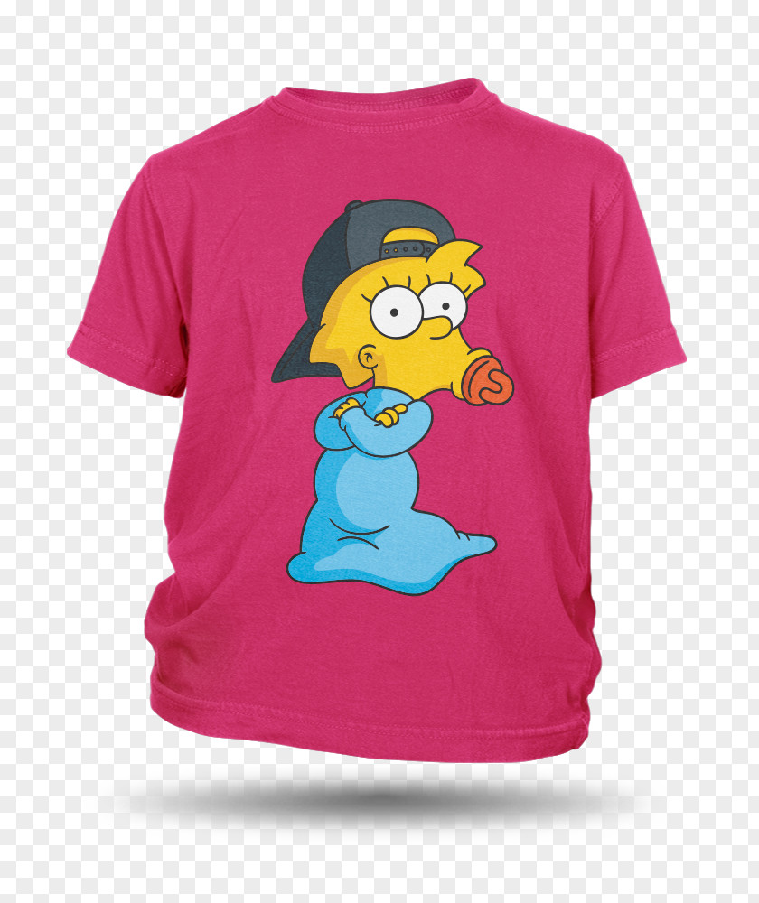 T-shirt Bart Simpson Hoodie Lara Sleeve PNG