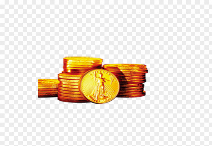 Coin Gold Finance PNG