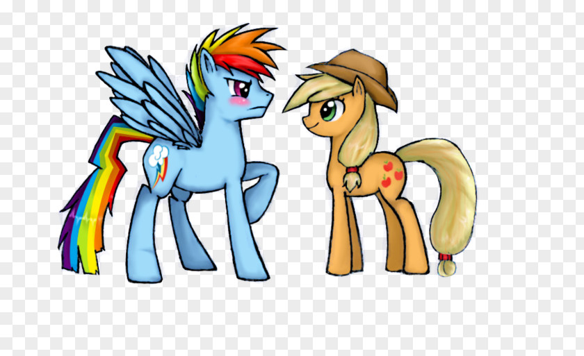 Eddy Wally Applejack Calvados Horse Rainbow PNG