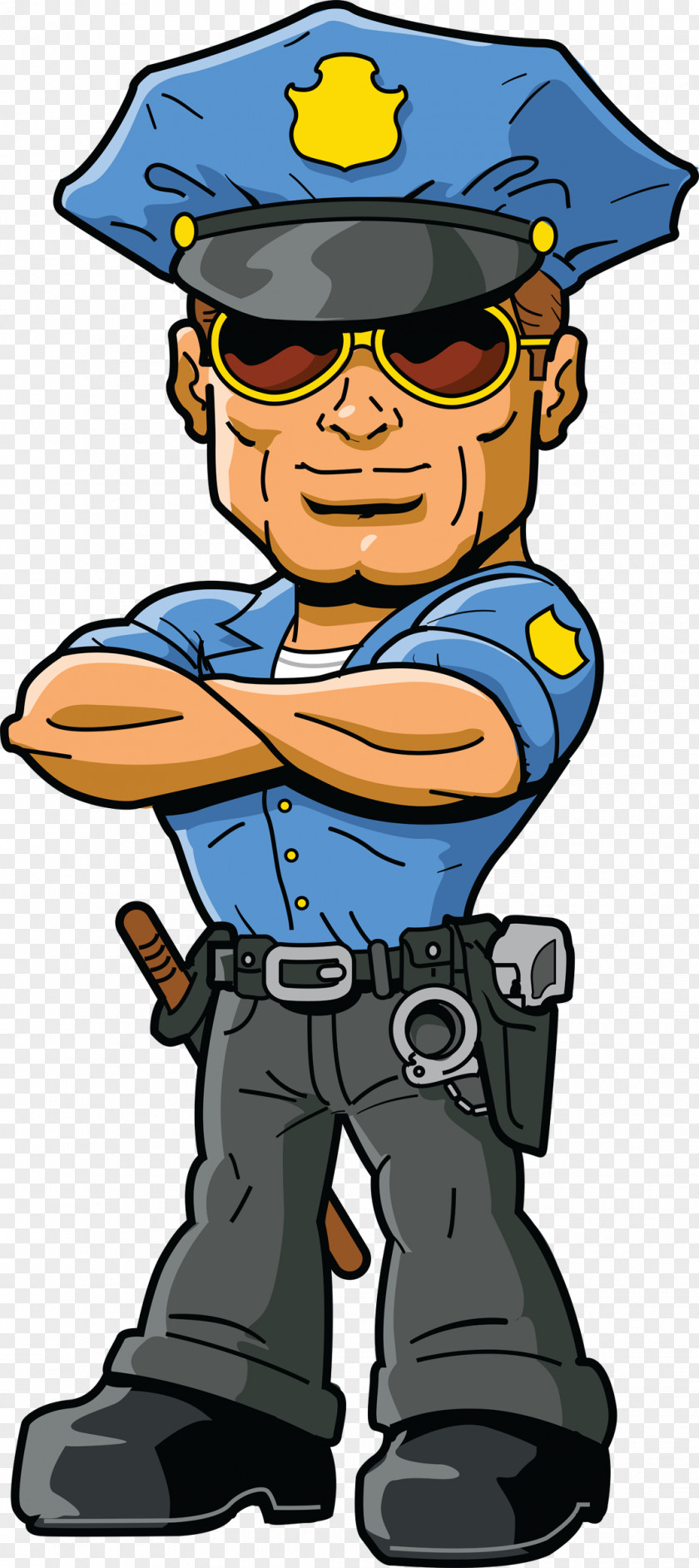 Firefighter Police Officer Cartoon Clip Art PNG