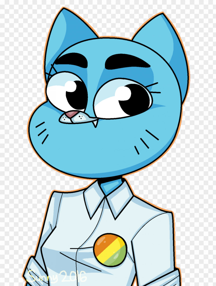 Gumbal Gumball Watterson Nicole Whiskers Cartoon Network Cat PNG