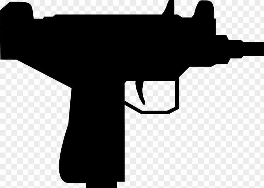 Weapon Uzi Firearm Clip Art PNG