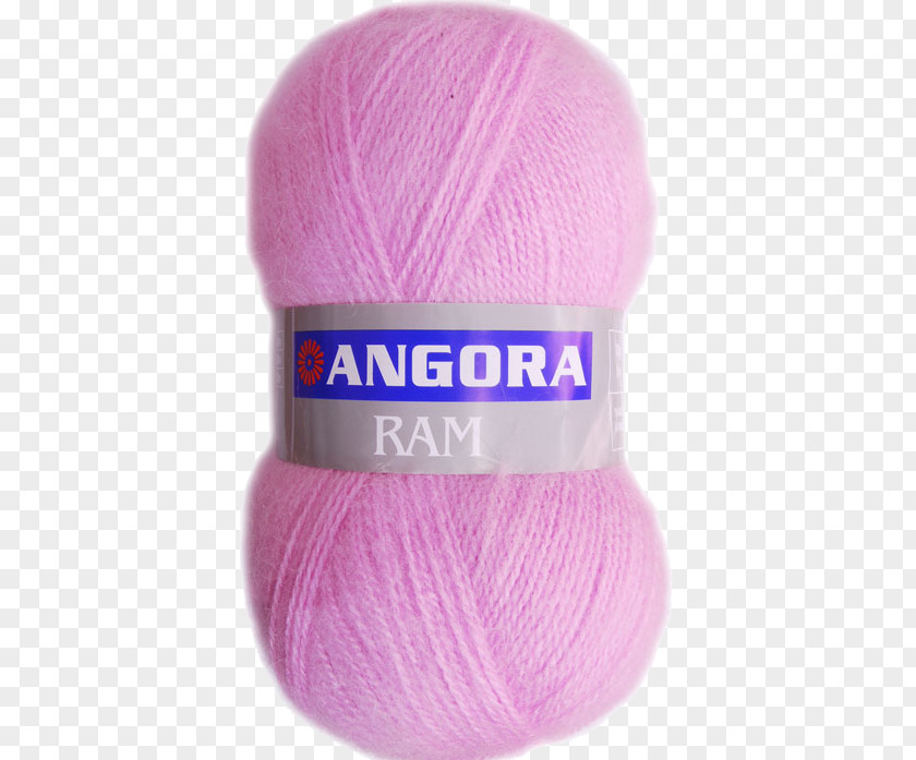 Arm Crochet Yarn Angora Goat Wool Lilac PNG