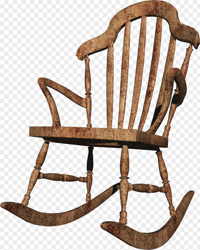 Armchair Rocking Chairs Furniture Wing Chair PNG