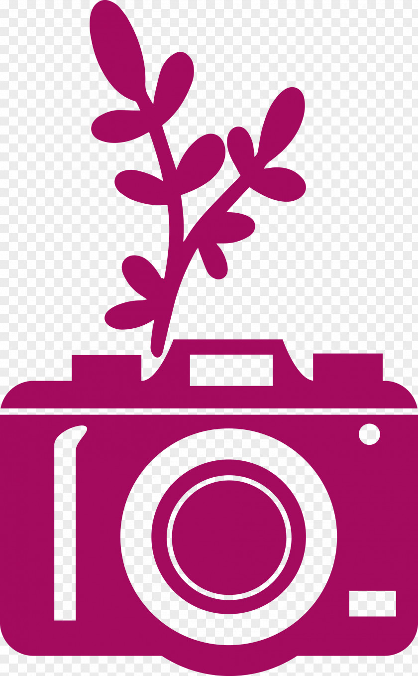 Camera Flower PNG